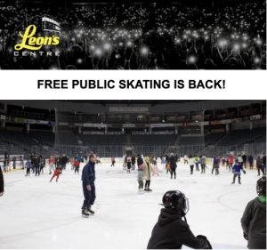 March break free skating