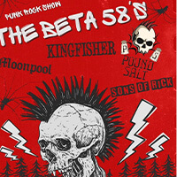 Live punk band The beta 58's