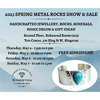 Geology metal rocks show and sale