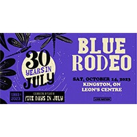 Live concert at Kingston's Leon's Centre Blue Rodeo