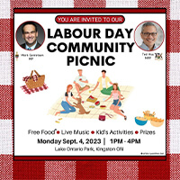 excited to celebrate Labour Day with our great community!