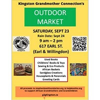 Outdoor market Kingston Grandmother Connection