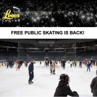 March break free skating