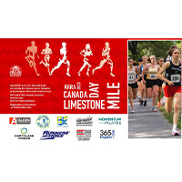 KRRA Limestone Mile will be held live and in-person on Canada Day, Saturday July 1st