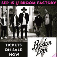 Boston Levi: From Ice Rinks to the Spotlight at Kingston's Broom Factory