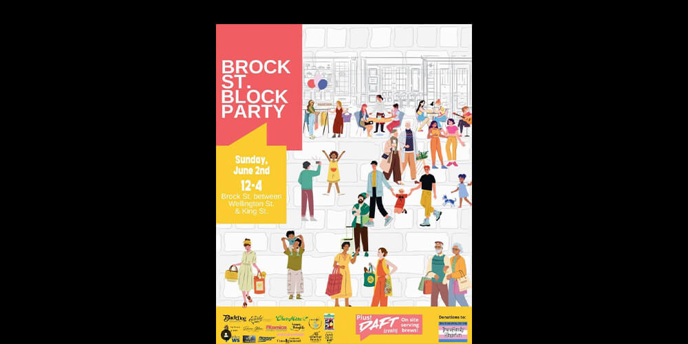 Block party in Kingston, Pride Kingston